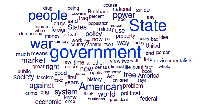 Against the state word could